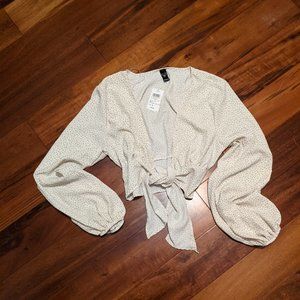 Windsor Front Tie Blouse